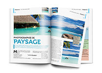 magazine avec in design